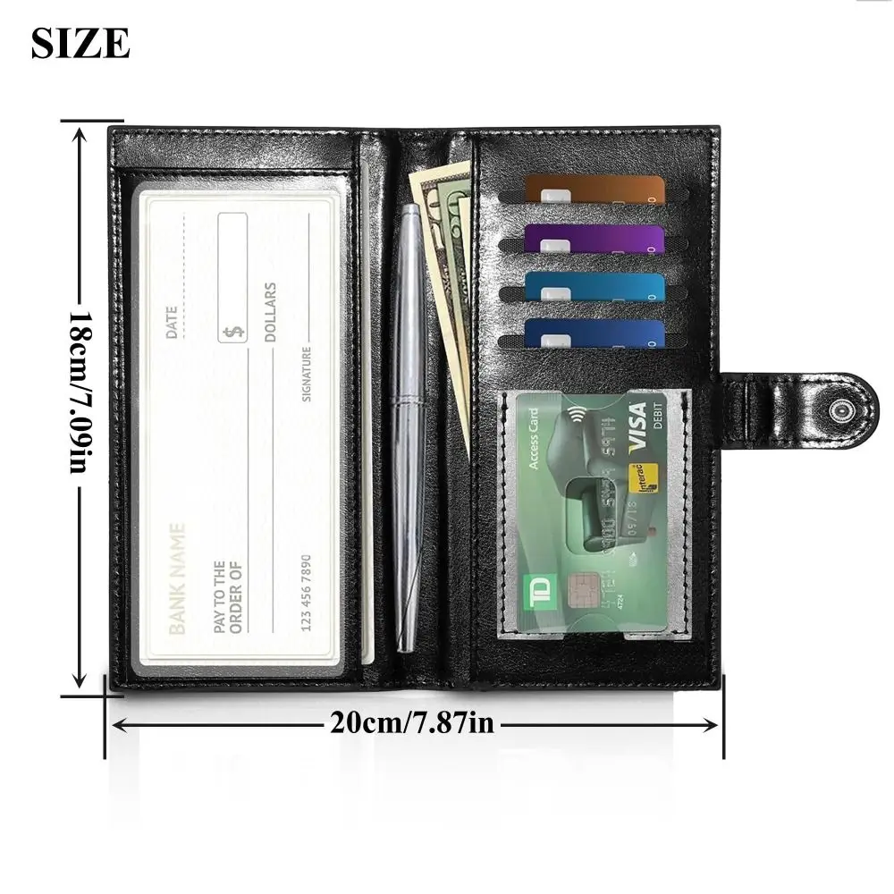 Hasp Rhinestone Checkbook Covers with Pen Insert Bling ID Credit Card Holder Artifitial Diamond Glitter Female Purse For Women