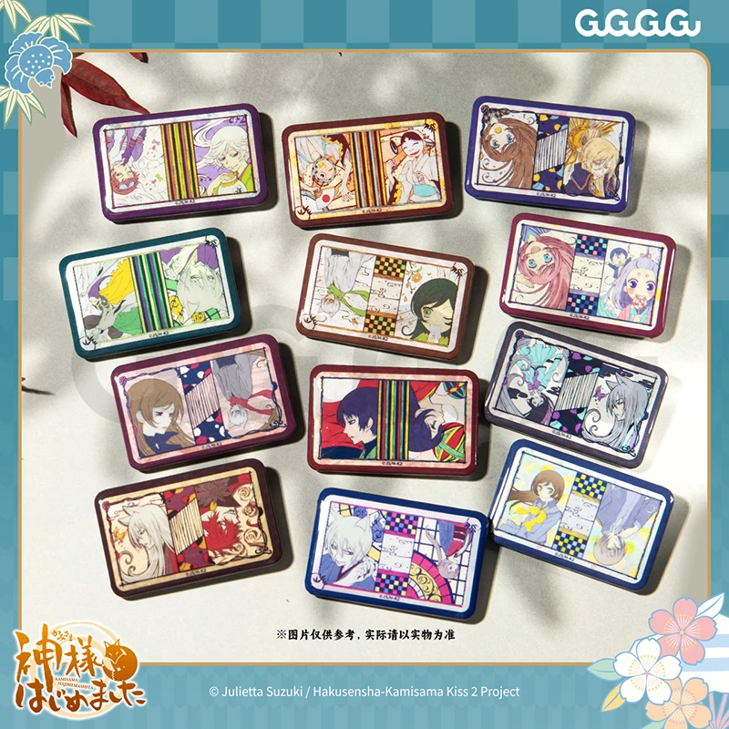 Official Anime Kamisama Love、Kamisama Kiss Tomoe Momozono Nanami Cosplay Mystery Box Badge Itabag Button Brooch Collection Gift