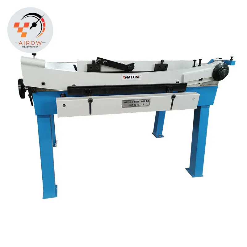 AIROW TSC1010/1.6 Manual Guillotine Shear for Metal Cutting