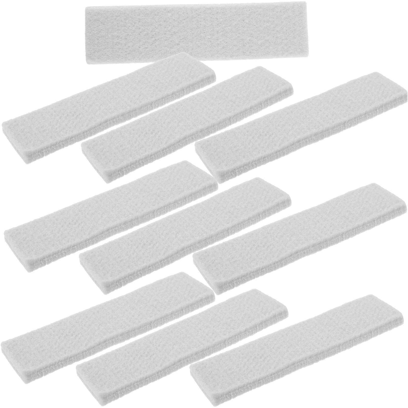 10 Pcs Felt Brake Pads Gym Bike Block Exercise Brakes Braking Fitness Discs for Mats Indoor Cycling