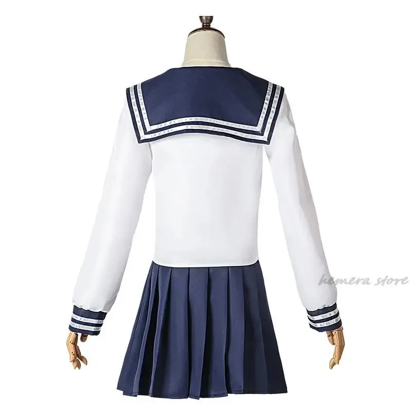 애니메이션 JJK 코스프레 의상 아마나이 리코 JK 유니폼 가발 정장 할로윈 여성 의상;6'x,9;y'