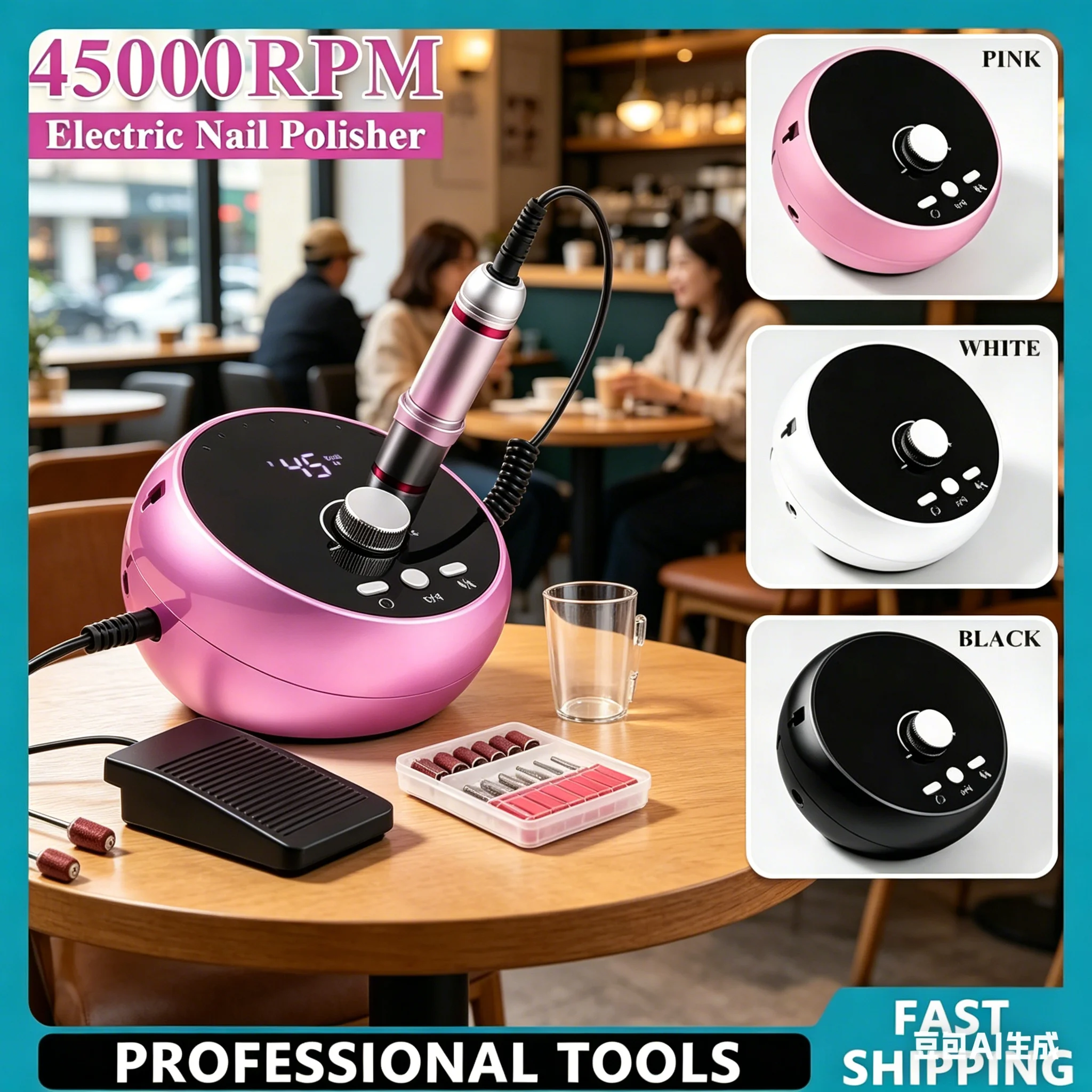 professional-manicure-drill-machine-45000rpm-electric-nail-sander-white-pink-purple-gel-cuticle-sophisticated-nail-care-tool