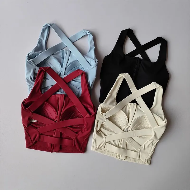 Women Yoga Bras Cro…