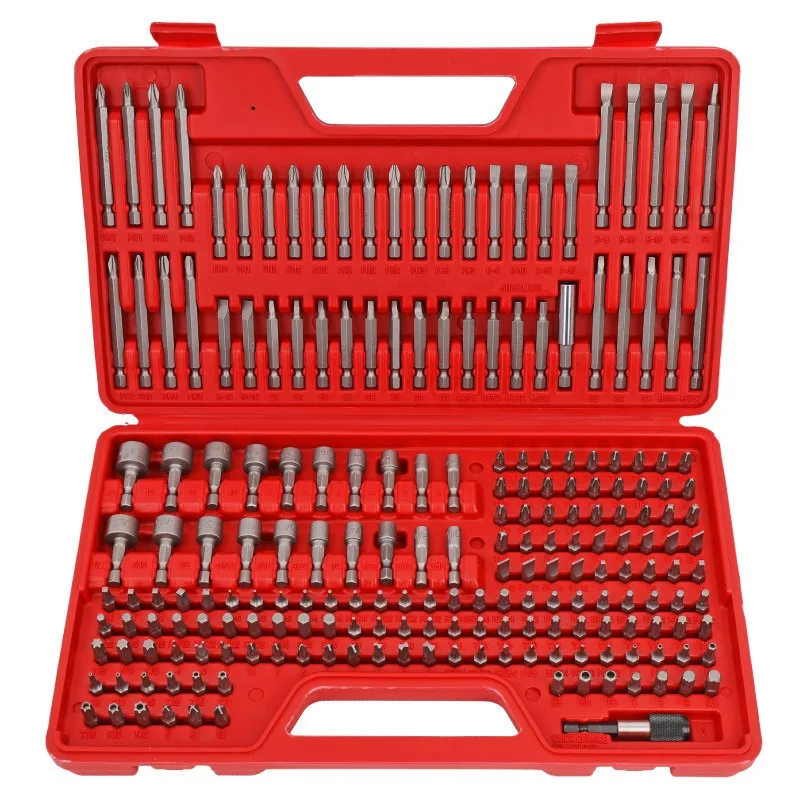 Chromium Vanadium Steel Screwdriver Set Plum Blossom Hexagonal Triangle Screwdriver Head Toolbox