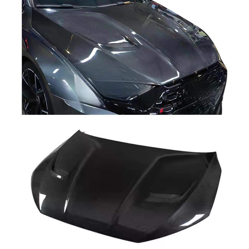 Dry Carbon Fiber Engine Hood Perfect Fitment 2021-2024
