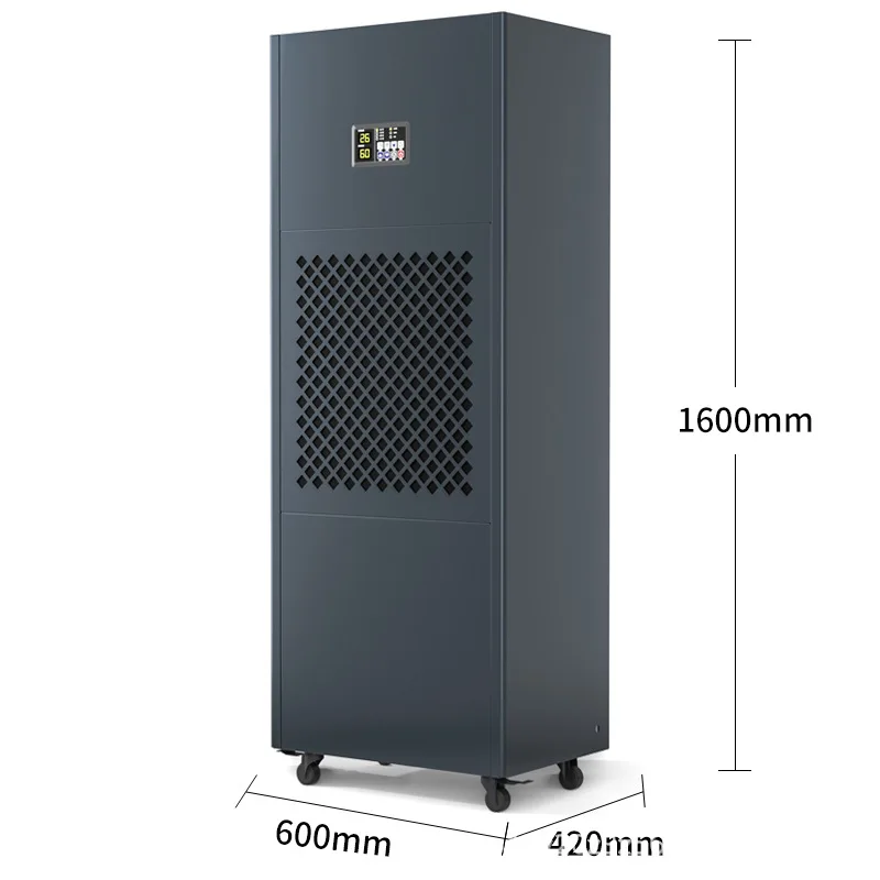 HP‑10S High‑Power Industrial Dehumidifier Large Area Moisture Remover For Workshop Factory Basement Warehouse