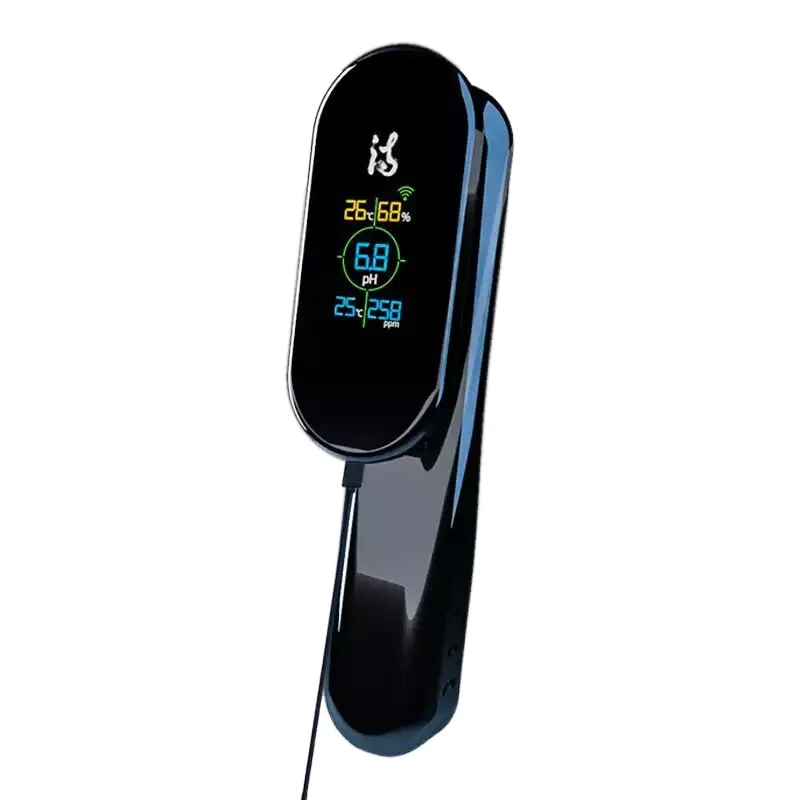 Alat Ukur Kualitas Air Digital TLD Intelligent TDS/EC/PH/Kelembaban/Suhu untuk Akuarium