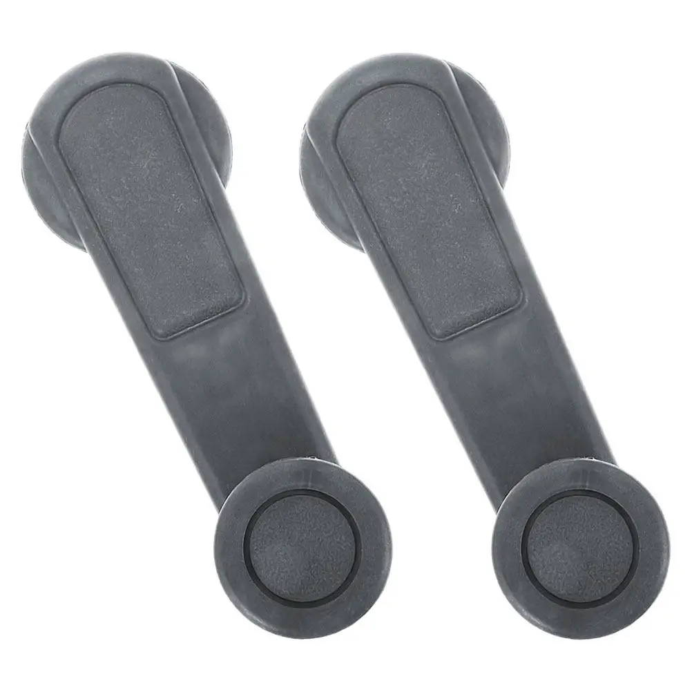2 Pcs Car Window Winder Handles Crank Lever Riser Accessories Interior Door Automobile