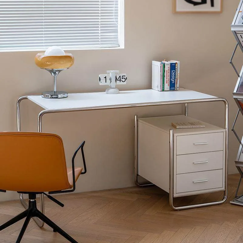 Computer desk, home light luxury office learning medieval ins minimalist drawer Bauhaus desk writing