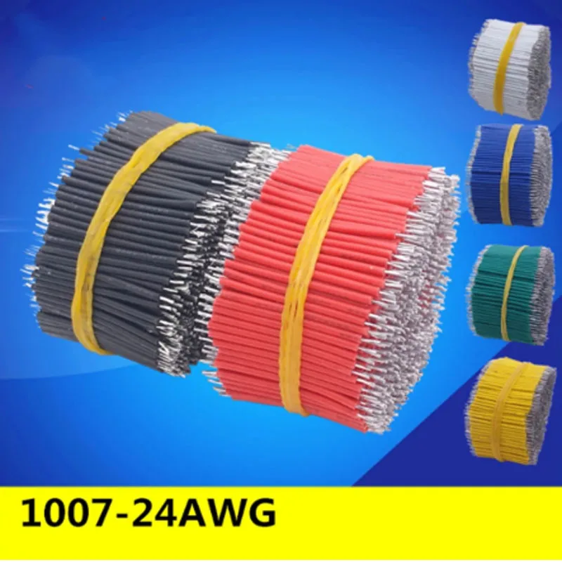 

8400PCS/LOT 24AWG 60mm with 5mm Each Side Stripped and Tinned 1 Order