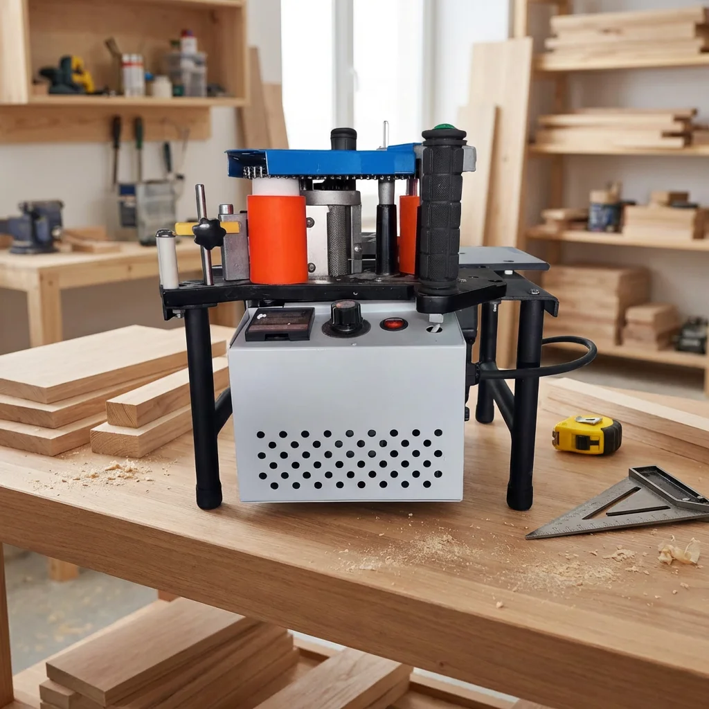 Automatic Gluing & Pre-Milling Edge Banding Machine for Plywood Production with Motor and PLC Control Woodworking New