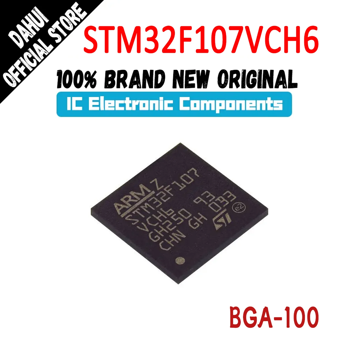 STM32F107VCH6 STM32F107VC STM32F107 STM32F STM IC MCU Chip BGA-100 In Stock 100% New Originl