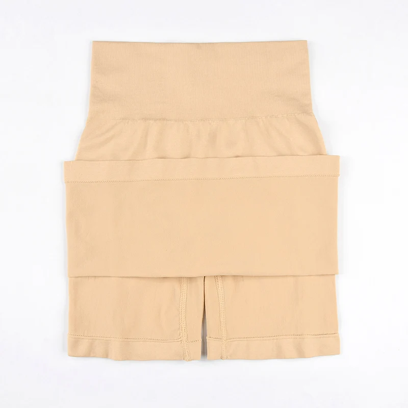 Body Shaping Skirt Slim Postpartum High Waist Tummy Control Skirt Butt Lift Shapewear Slip Dress Inner Safety Shorts Skirt