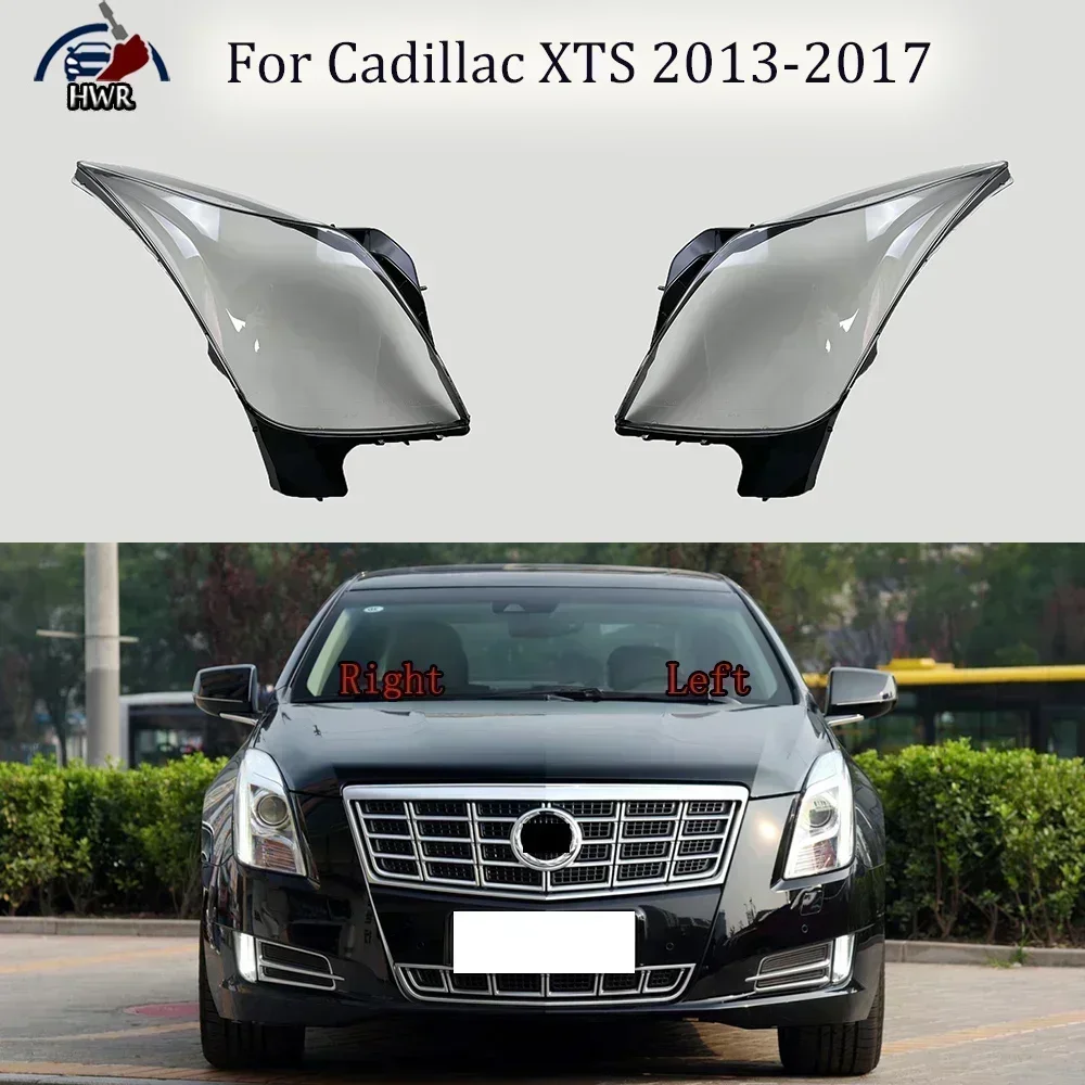 

For Cadillac XTS 2013 2014 2015 2016 2017 Car Lens Glass Light Lamp Headlamp Shell Auto Transparent Lampshade Headlight Cover