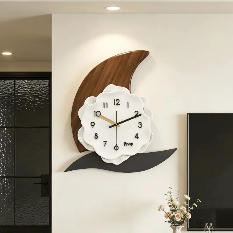 #Luxury Modern Classic Design Wall Clock Nordic Unique Art Bedroom Wall Clock Aesthetic Living Room Minimalist Home Decoration