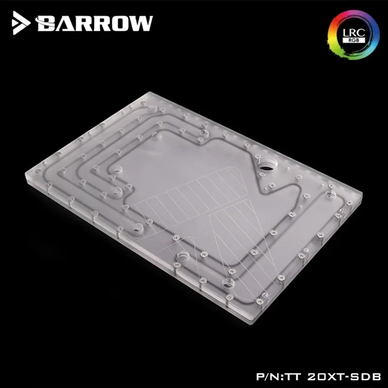 Imagem -02 - Barrow Waterway Board Reservatório de Água pc Water Cooling System 5v Argb 3pin tt 20 xt Case Construção