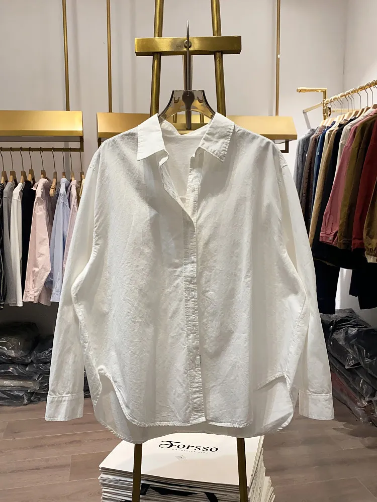 

2026 Summer New Women's Shirt Top Loose Casual Commuter Shirt