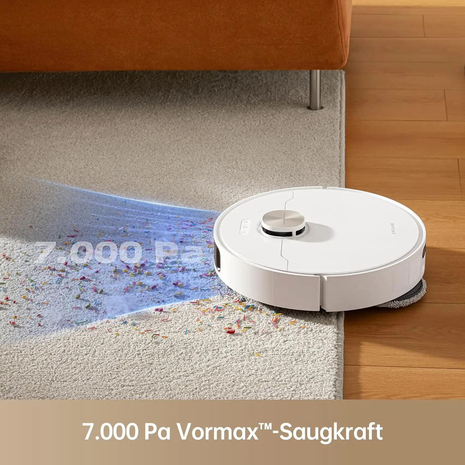 dreame s20pro robot heat  Vacuum Cleaner Ultra Heat  with Automatic Mop Cleaning with Hot Water dreame robot เครื่องด