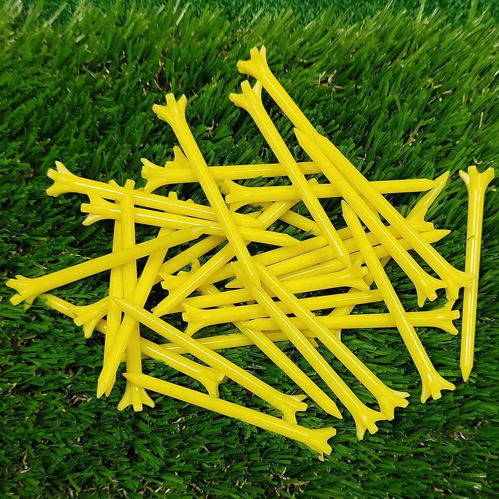 Juego de camisetas de Golf de plástico irrompibles, durabilidad mejorada, reducción de la fricción y mayor distancia de conducción, 2-3/4 pulgadas,