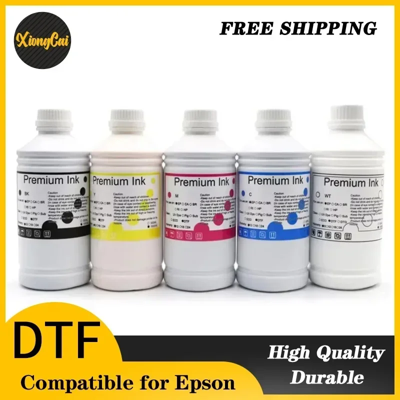 1000ML DTF Ink Direct Transfer Film Heat Transfer For Epson I3200 P800 L1800 1390 L800 L805 1430 3880 PET Film Ordinary Quality