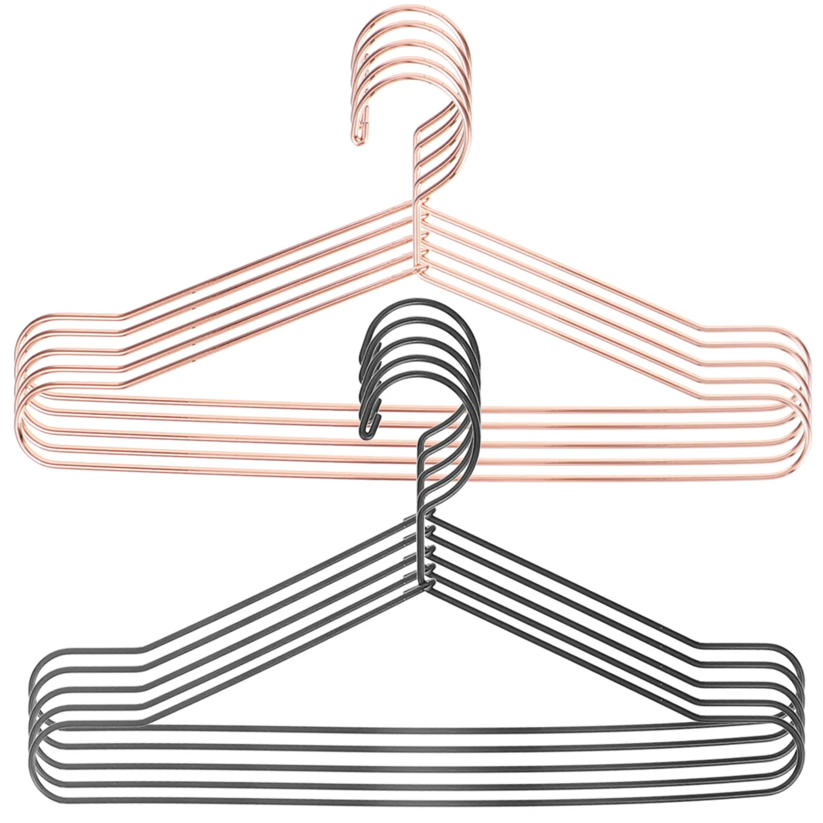 

10Pcs Mini Metal Small Hangers Small Clothes Storage Rack Miniature Hangers for Tiny Wardrobe Accessories Clothes Hanger