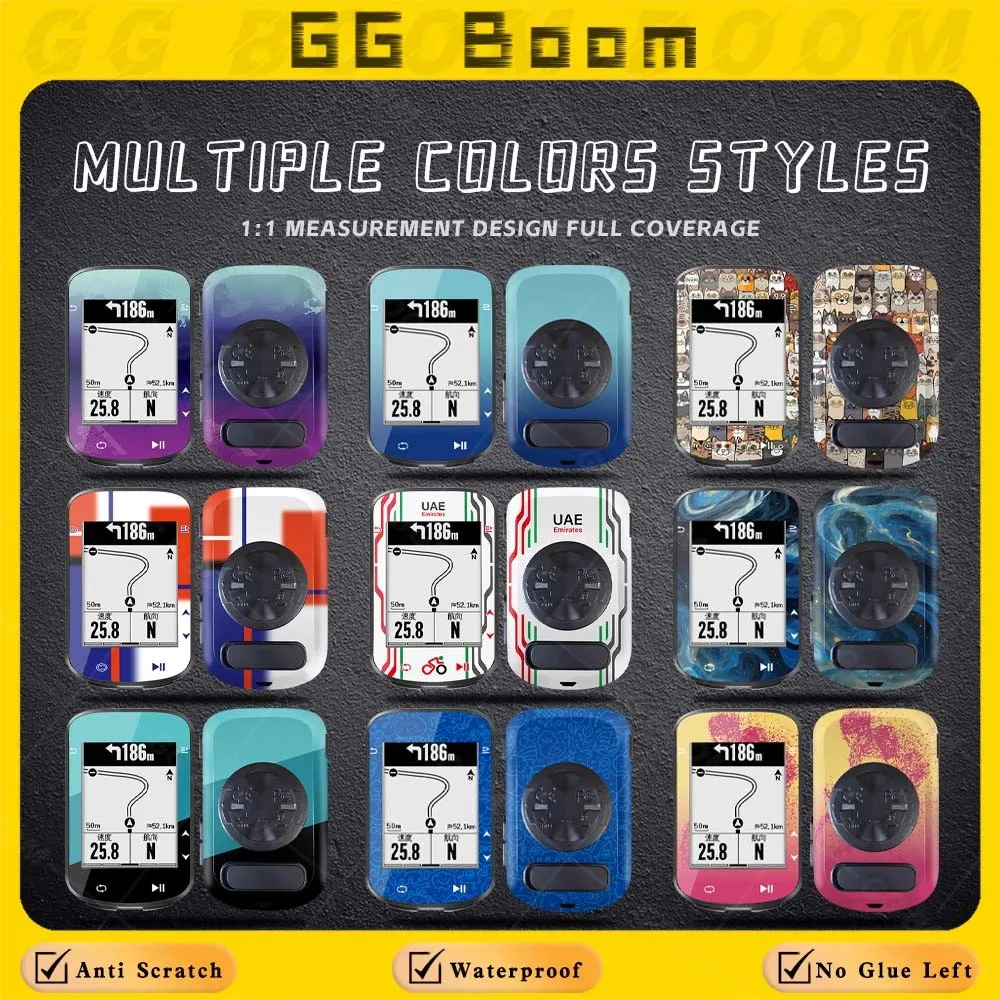 دراجة GPS الكمبيوتر الدراجات ملصق حماية شاشة تعمل باللمس قذيفة الملحقات مقاوم للماء المضادة للخدش تستخدم ل IGPSPORT BSC300 #4