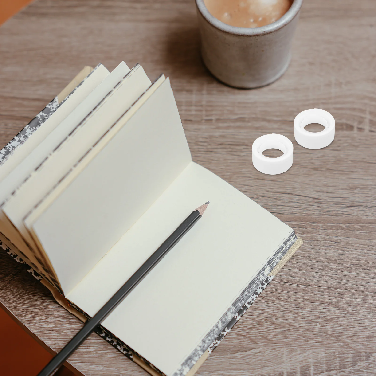 24 لفة من شريط تصحيح شفاف غير لامع قابل للكتابة لطلاب الدراسة المكتبية وتصحيح الكتابة وتغليف الهدايا غير #1