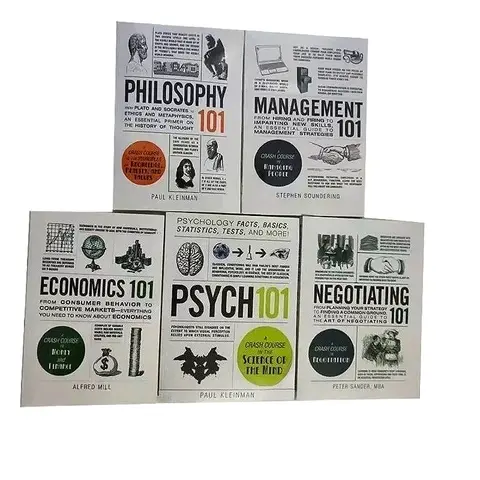 Leisure Reading Books | Philosophy Management Economics Psychology Portable English Pocket Books libreria philosophy books
