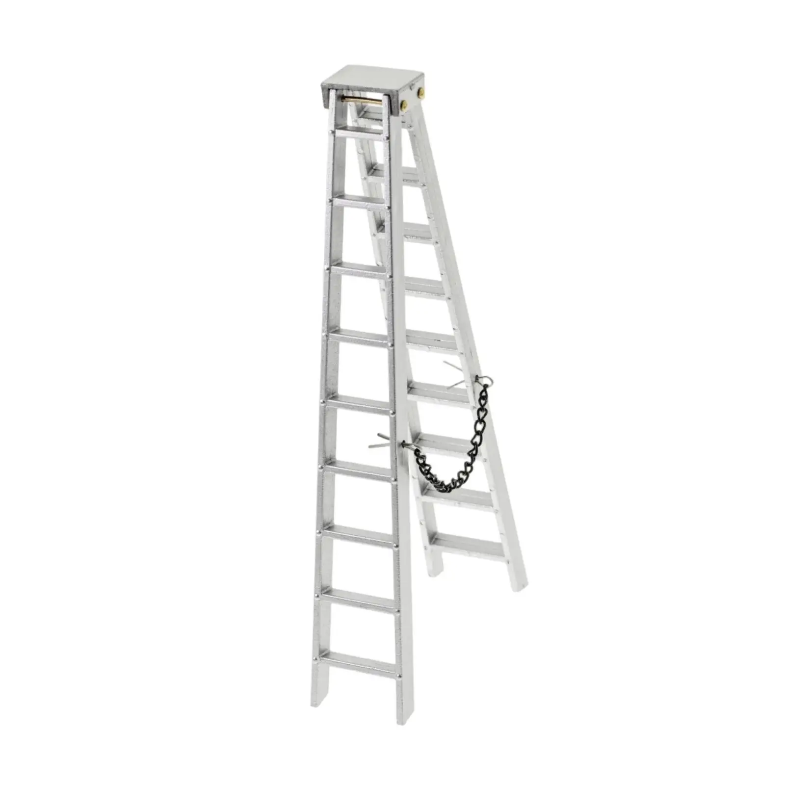 RC Crawler Car Parts Metal Ladder Stairs Decor Miniature Accessory for 1 10 Scale Hobby Model Cars