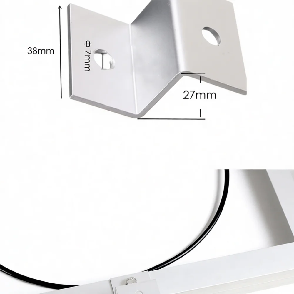 Solar Panel Roof Z Brackets Aluminum Alloy Hardware Kit For Motorhome Camper Van Solar Module Energy Accessory Mounting