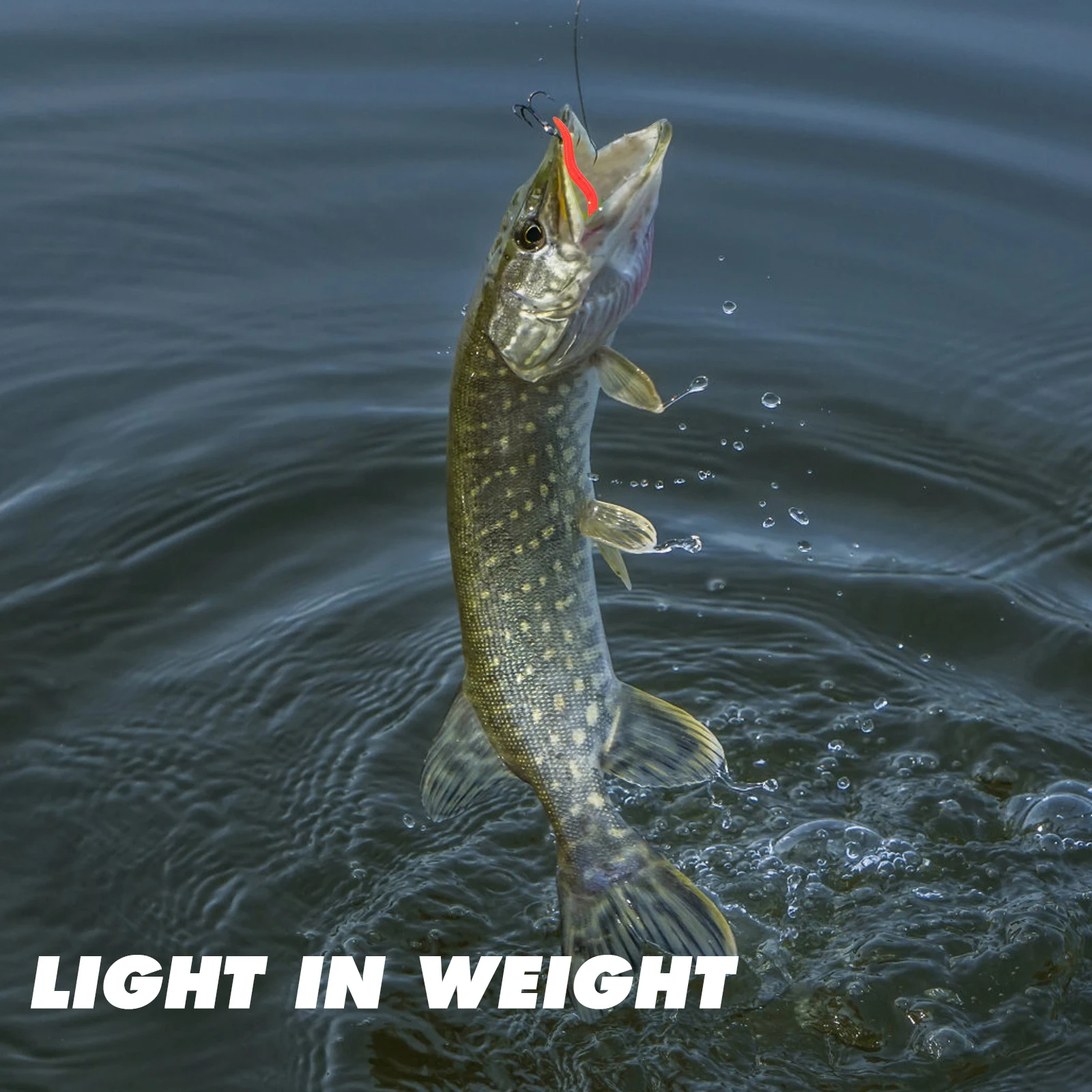 

200pcs Fishing Bait Lifelike Red Lures for Freshwater Saltwater Carp Plastic Realistic Texture