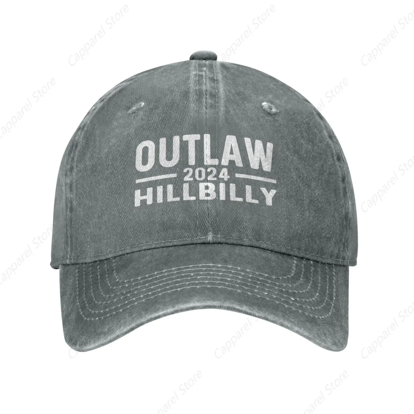 

Забавная бейсболка Outlaw Hillbilly 2024 для женщин и мужчин