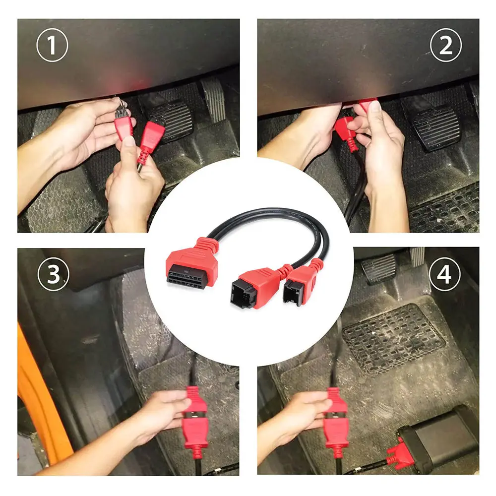 كابل محول عالمي FCA 12 + 8 لكرايسلر