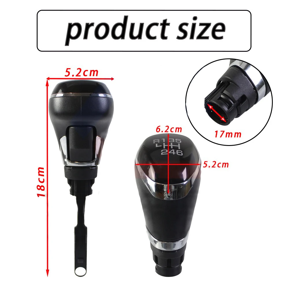 5 / 6 speed Gear Shift Knob Lever Change Gearbox Shifter Lever Manual Selector handle For  Chevy Cruze 2016