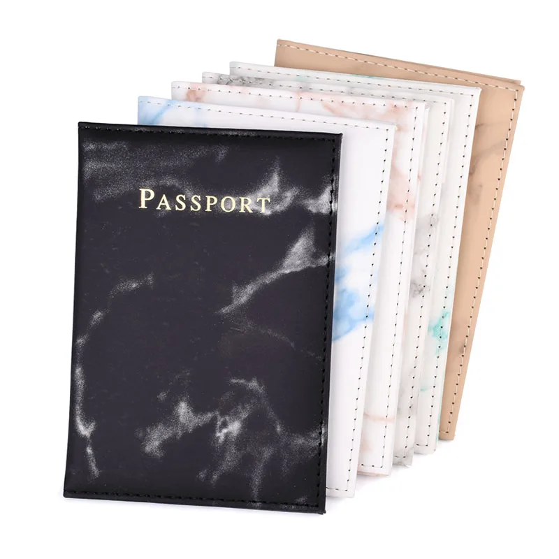 PU Leather Passport Covers Document Cover Travel Passport Holder ID Card Passport Holder Travel Wallet Organizer Passport Case