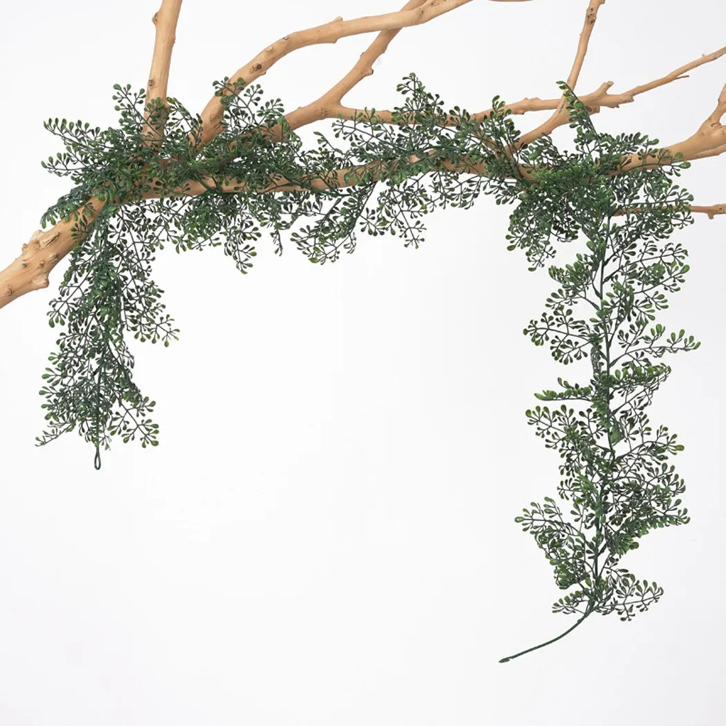 180cm Christmas Artificial Vine 6FT Artificial Garland Leav Vines Greenery Hanging Rattan Natale Decorazioni Party Home Decor