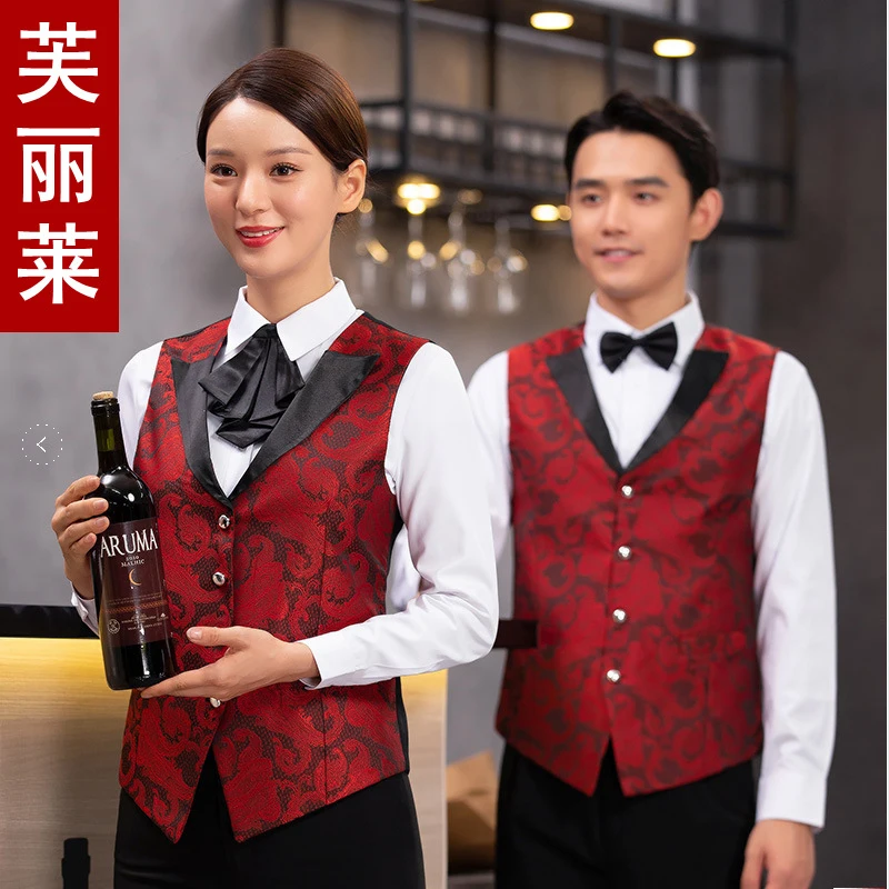 

Одежда для мужчин и женщин в развлекательных заведениях, униформа для официантов западных ресторанов, одежда для работы в KTV, профессиональная бильярдная униформа, летняя одежда с коротким рукавом.