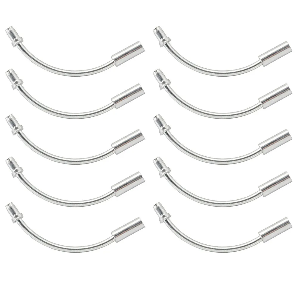 20Pcs Aluminum Alloy Tube Thick Resistant Lightweight Easy Install Smooth Inner Line Universal Bike Brake Bend