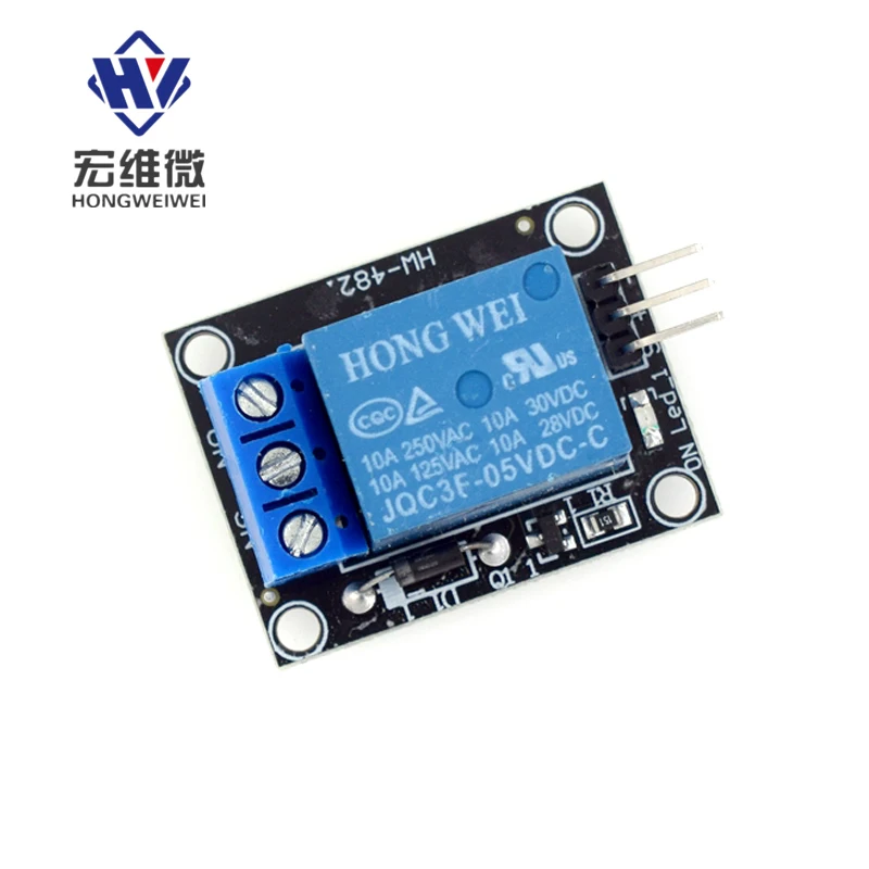 5V 1 Channel Relay Module With Optocoupler KY-019 1 Way For Arduino