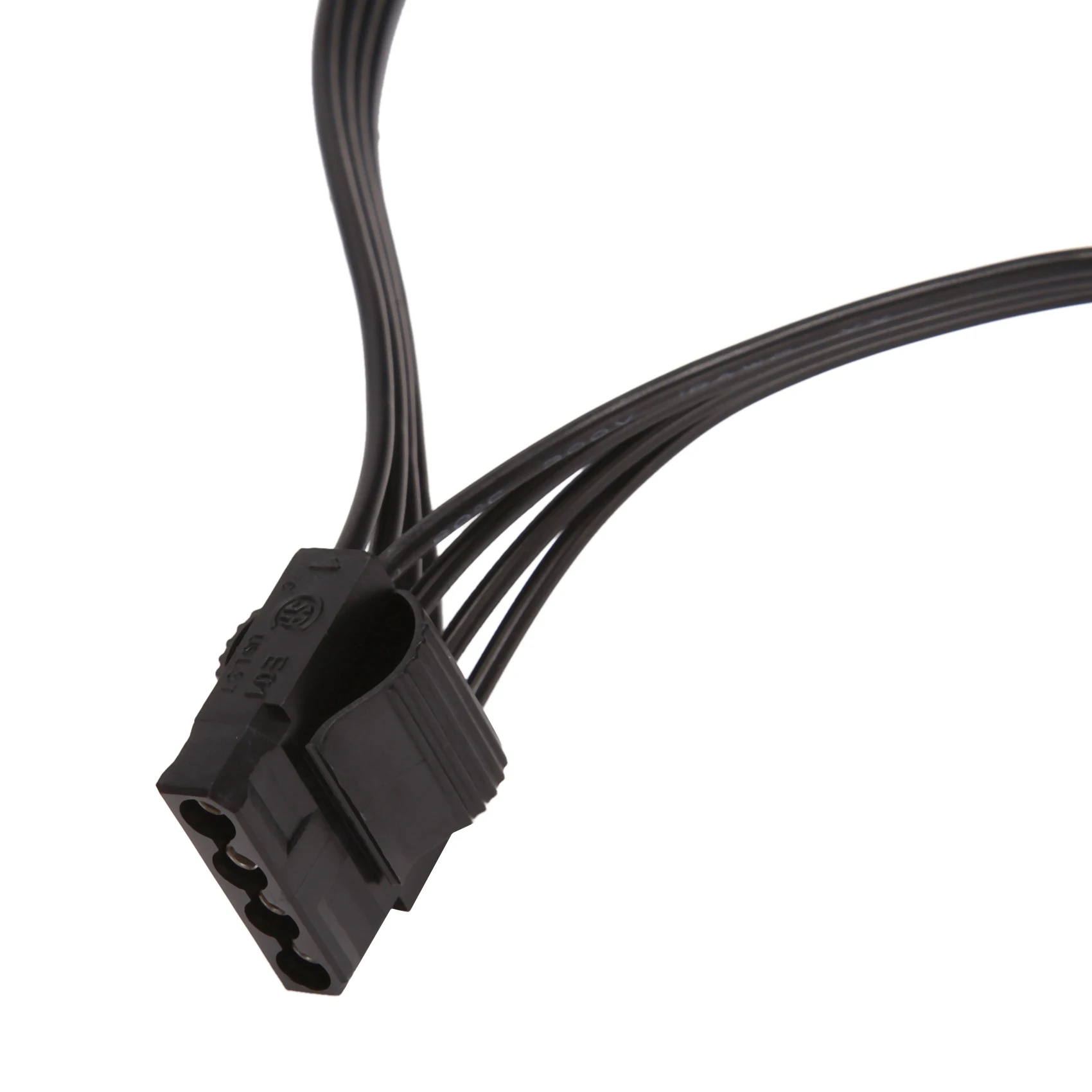 Leading-4X IDE 4Pin Modular Power Supply Cable For Corsair RM1000X RM550X 650X 750X 850X 6Pin To 4 IDE Cable