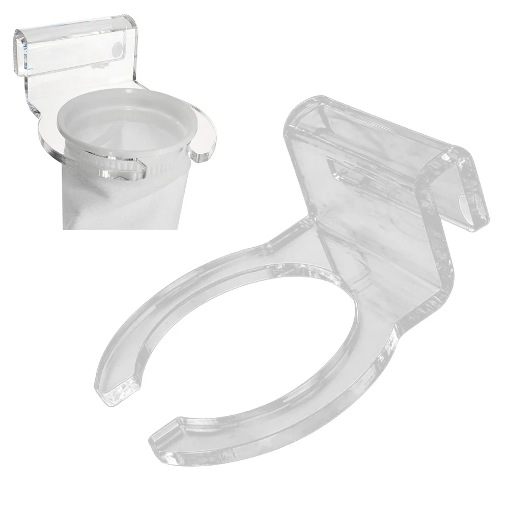 1PC 4 Inch Aquarium Seawater Filter Bag Holder Mount Bracket Fish Tank Water Sump Filters Bag Bracket Support Frame