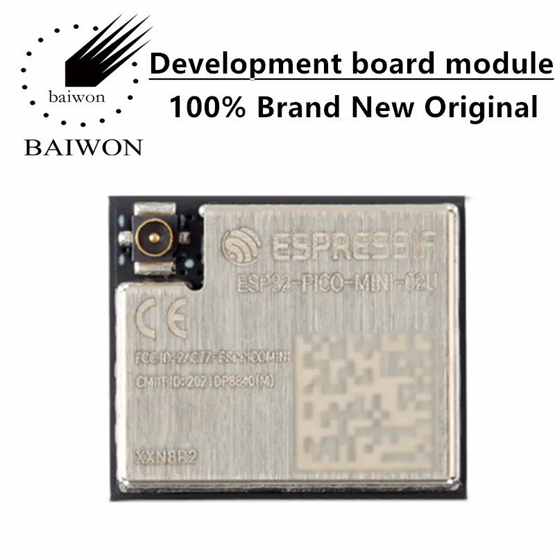 

Оригинальный ESP32-PICO-MINI-02U-N8R2 Wi-Fi+Bluetooth двухрежимный 8МБ 32-битный двухъядерный микроконтроллер