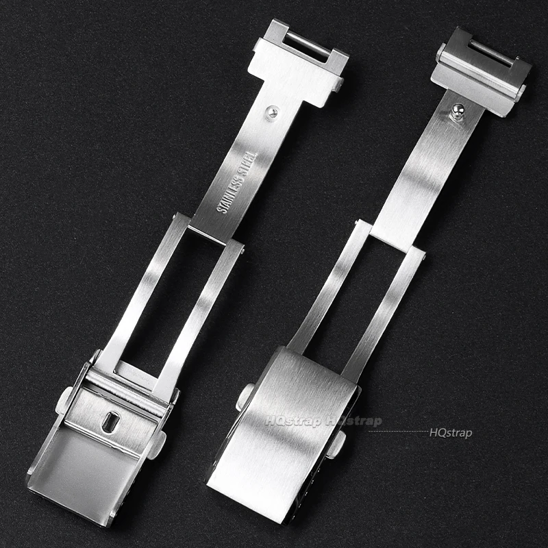 9X16mm Solid Stainless Steel Strap Buckle for Rolex Daytona Luxury Metal Clasps for Submariner Adjustable Band Deployment Clasp