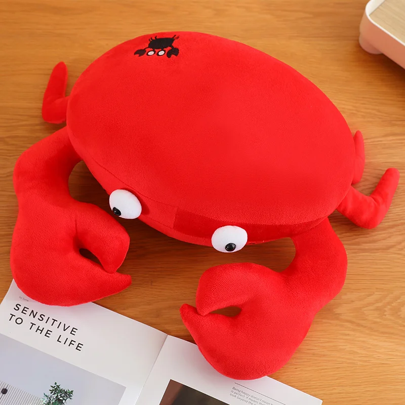 20-50cm Cartoon Red Crab Plush Toy Soft Doll Comfortable Pillow Birthday Present Gift