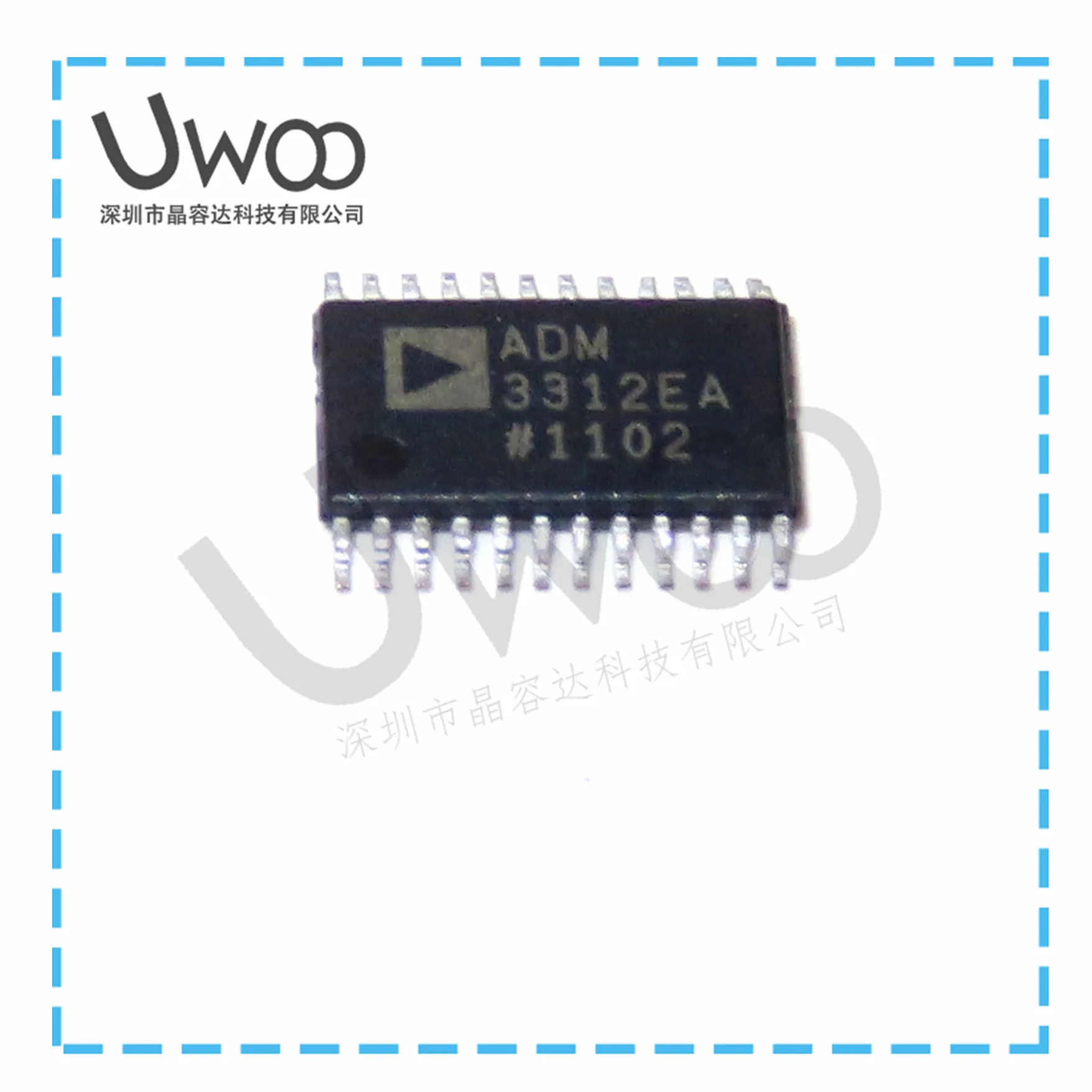 100%Original New    ADM3312EARUZ ADM3312EA  TSSOP20  ADM3483ARZ RS-422/RS-485IC SOIC-8