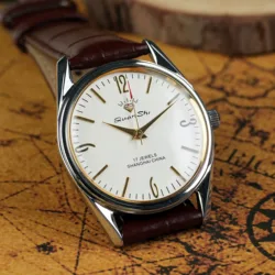 Genuine Shanghai Mechanical Watch Manual Winding 17 Diamond Retro Fashion Waterproof Mens Watch Religio Masculino Watche for Men