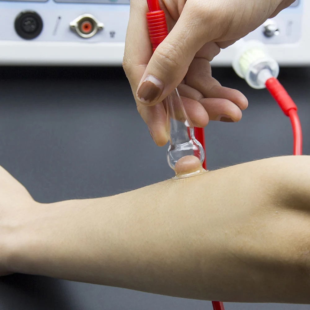 1pc Vacuum Suction Tube Blackhead Removal Glass Pipes Face Pore Cleanser Beauty Machine Vacuum Suction Facial Care Accessories