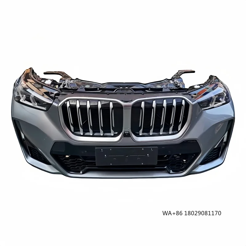 

Используемые детали кузова для -X1 U11 U12 LCi, новый автомобильный передний бампер, передний радиатор, переднее светодиодное освещение