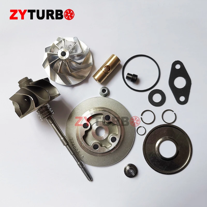 Billet Wheel Turbo Repair Kit GTD2056VZK 822182 Turbo Rotor Shaft and Wheel for Ford Ranger T7 Everest 3.2 200 HP Duratorq Euro view 5