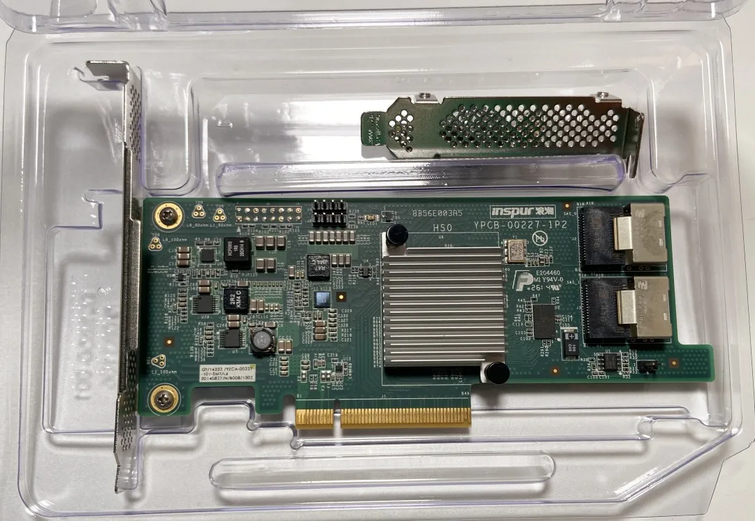 Inspur 9207-8i YZCA-00227-101 IT mode = LSI SAS2208/2308 6Gb/s HBA FW P20 ZFS PCI-E 3.0 FreeNAS unRAID Controller Card